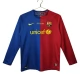 FC Barcelona Retro Thuisshirt 2008-2009 Lange Mouwen