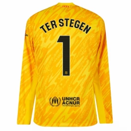 FC Barcelona Ter Stegen 1 Keeper Uitshirt 2024-2025 L/S Voetbaltenue