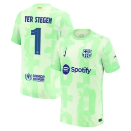 FC Barcelona Ter Stegen 1 Third Shirt 2024-2025 Voetbaltenue