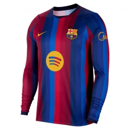 FC Barcelona Thuisshirt 2026-2027 Lange Mouwen