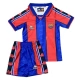 FC Barcelona Thuisshirt Kids Retro 1995-1997 Voetbaltenue