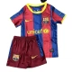FC Barcelona Thuisshirt Kids Retro 2010-2011 Voetbaltenue