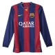 FC Barcelona Thuisshirt Retro 2014-2015 L/S Voetbaltenue