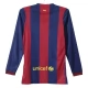 FC Barcelona Thuisshirt Retro 2014-2015 L/S Voetbaltenue