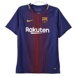 FC Barcelona Thuisshirt Retro 2017-2018 Voetbaltenue