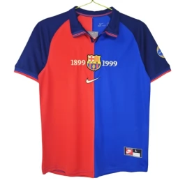 FC Barcelona Thuisshirt Retro Centenary 1999-2000 Voetbaltenue