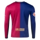 FC Barcelona Thuisshirt With La Liga Patch 2024-2025 L/S Voetbaltenue