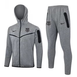 FC Barcelona Trainingsjackpakken 2024-25 - Hoodie Grijs