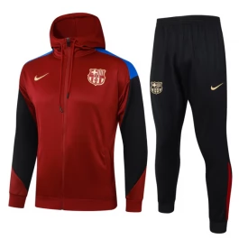 FC Barcelona Trainingsjackpakken 2024-25 - Hoodie Rood