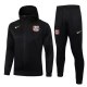 FC Barcelona Trainingsjackpakken 2024-25 - Hoodie Zwart