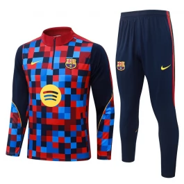 FC Barcelona Trainingspak 2026-27 Kind - 1-4 Zip Blauw