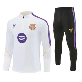 FC Barcelona Trainingspak 2026-27 Kind - 1-4 Zip Wit