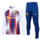 FC Barcelona Trainingspakken 2023-24 - 1-4 Zip Blauw Rood