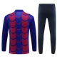 FC Barcelona Trainingspakken 2024-25 - 1-4 Zip Blauw