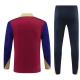 FC Barcelona Trainingspakken 2024-25 - 1-4 Zip Blauw Rood