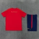 FC Barcelona Trainingsshirt en Shorts 2026-27 Kind Rood