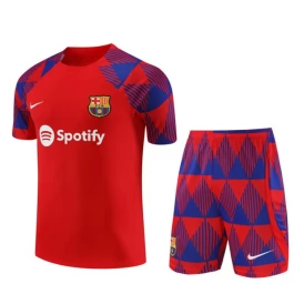 FC Barcelona Trainingsshirt Pakken 2023-24 - Blauw Rood