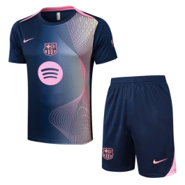 FC Barcelona Trainingsshirtpak 2025-26 - Shorts Blauw