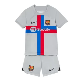 FC Barcelona Voetbaltenue 2022-2023 Third Shirt Kids