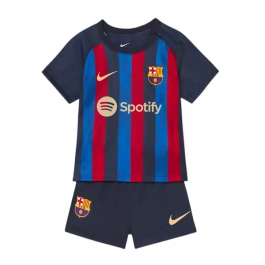 FC Barcelona Voetbaltenue 2022-2023 Thuisshirt Kids