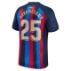 FC Barcelona Voetbaltenue Aubameyang 25 2022-2023 Thuisshirt