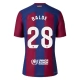 FC Barcelona Voetbaltenue Balde 28 2023-2024 Thuisshirt