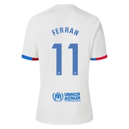 FC Barcelona Voetbaltenue Ferran 11 2023-2024 Uitshirt