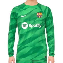 FC Barcelona Voetbaltenue Keeper 2023-2024 Thuisshirt - L/S