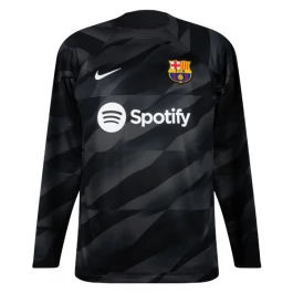 FC Barcelona Voetbaltenue Keeper 2023-2024 Uitshirt - L/S