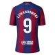 FC Barcelona Voetbaltenue Lewandowski 9 2023-2024 Thuisshirt
