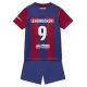FC Barcelona Voetbaltenue Lewandowski 9 2023-2024 Thuisshirt Kids