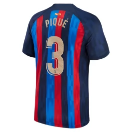 FC Barcelona Voetbaltenue Piqué 3 2022-2023 Thuisshirt