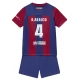 FC Barcelona Voetbaltenue R.Araujo 4 2023-2024 Thuisshirt Kids