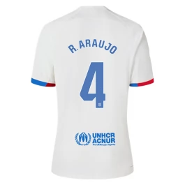 FC Barcelona Voetbaltenue R. Araujo 4 2023-2024 Uitshirt