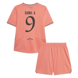 FC Porto Samu.A 9 Uitshirt Kids 2025-2026 Voetbaltenue