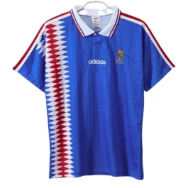 Frankrijk Thuisshirt Retro 1994 Voetbaltenue