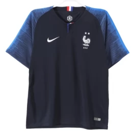 Frankrijk Thuisshirt Retro 2018 Voetbaltenue