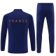 Frankrijk Trainingspak 2026-27 Kind - 1-4 Zip Blauw