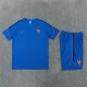 Frankrijk Trainingsshirt en Shorts 2026-27 Kind Blauw