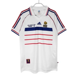 Frankrijk Uitshirt Retro Final 1998 Voetbaltenue