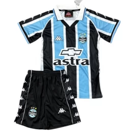 Grêmio FBPA Thuisshirt Kids Retro 2001-2002 Voetbaltenue