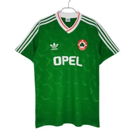 Ierland Voetbaltenue Retro 1990-1992 Thuisshirt