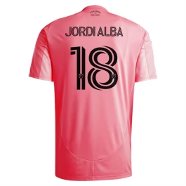 Inter Miami CF Jordi Alba 18 Thuisshirt 2025-2026 Voetbaltenue