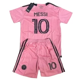 Inter Miami CF Messi 10 Thuisshirt Kids 2024-2025 Voetbaltenue