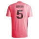Inter Miami CF Sergio 5 Thuisshirt 2025-2026 Voetbaltenue