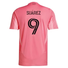Inter Miami CF Suárez 9 Thuisshirt 2025-2026 Voetbaltenue