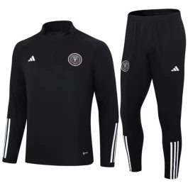 Inter Miami CF Trainingspakken 2023-24 - 1-4 Zip Zwart