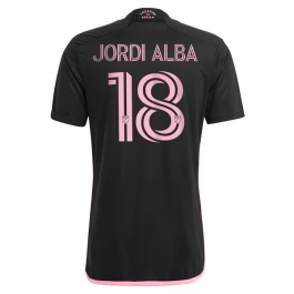 Inter Miami CF Voetbaltenue Jordi Alba 18 2024-2025 Uitshirt