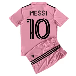 Inter Miami CF Voetbaltenue Messi 10 2023-2024 Thuisshirt Kids