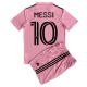 Inter Miami CF Voetbaltenue Messi 10 2023-2024 Thuisshirt Kids